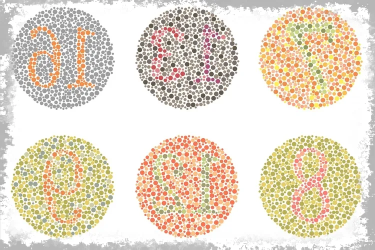 Barvna slepota - najpogosteje gre za prirojeno okvaro oči. Kateri so vzroki, simptomi in vrste?