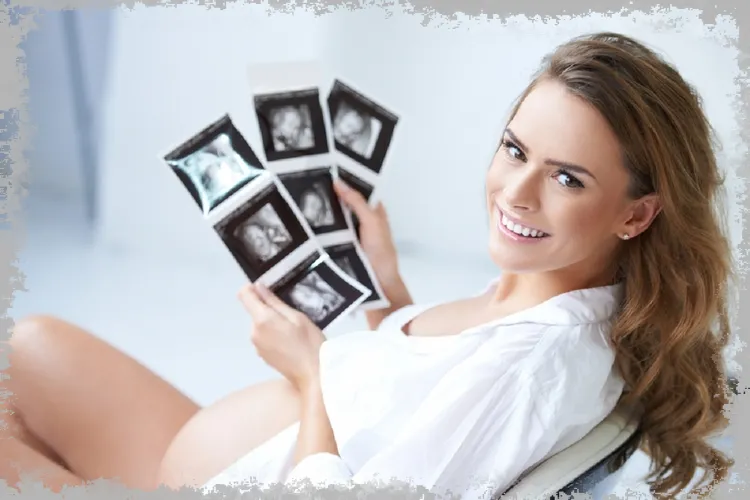 8 недель беременности - УЗИ, симптомы, живот, размер эмбриона, развитие, споттинг