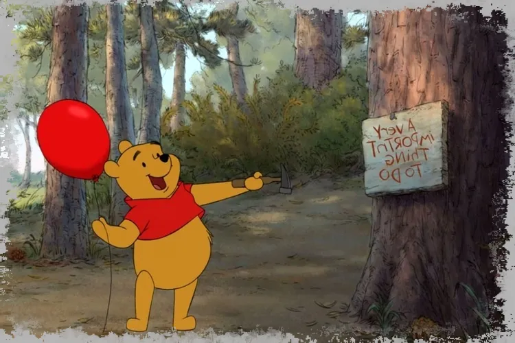 Winnie the Pooh citira o prijateljstvu in ljubezni