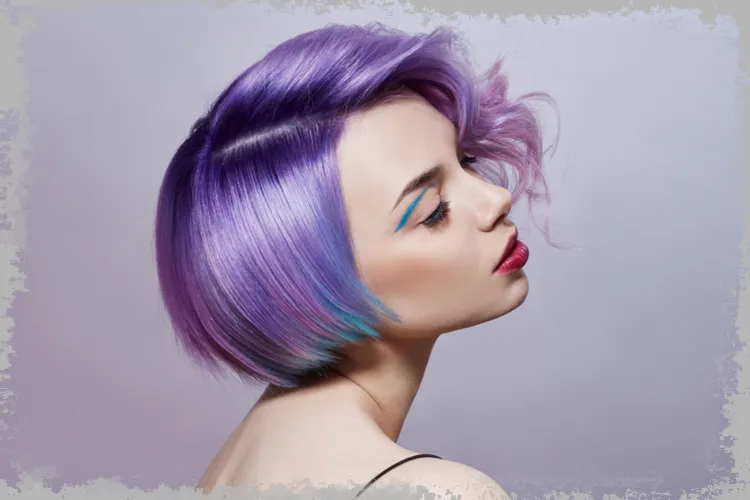 Фиолетовые волосы: как получить, сохранить? Фиолетовый уход за волосами