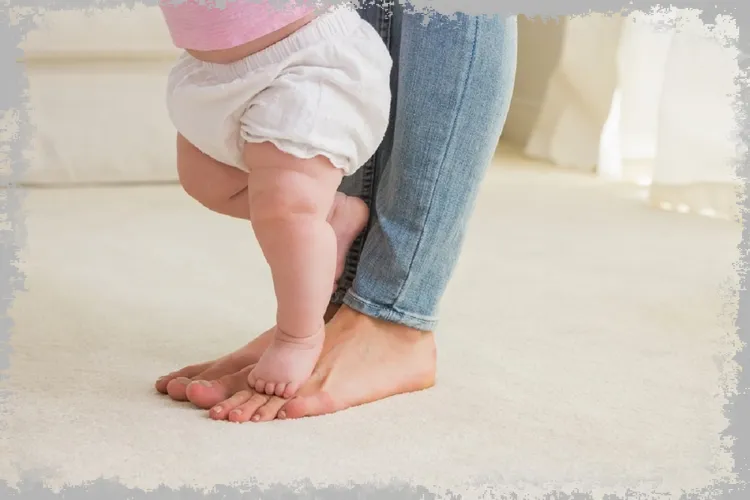 Беба је на ногама - који су разлози?