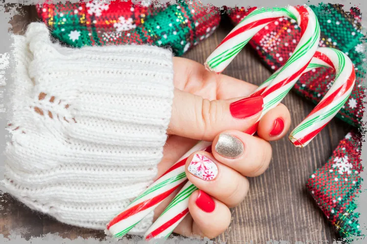 Модни нокти за Божић и Нову годину 2019. Најмодерније боје и дезени